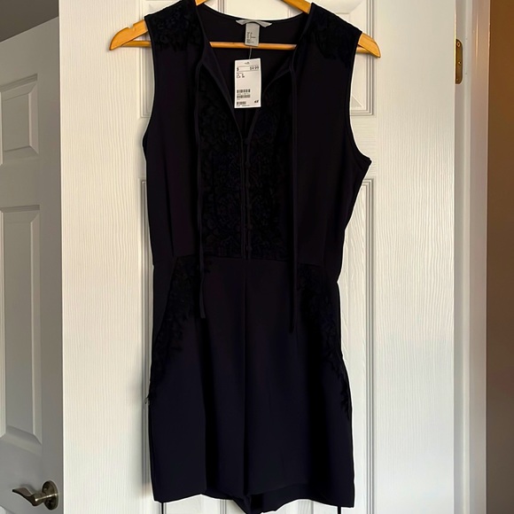 H&M Romper (dark blue) - Picture 1 of 6